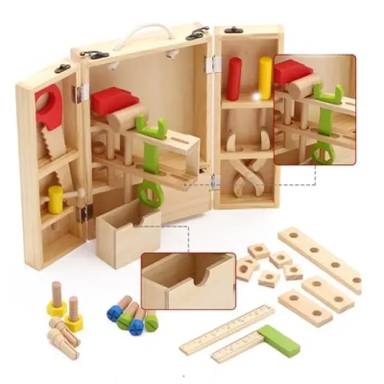 Kaplan Early Learning Carpenter Set - 35 Pieces image {1}