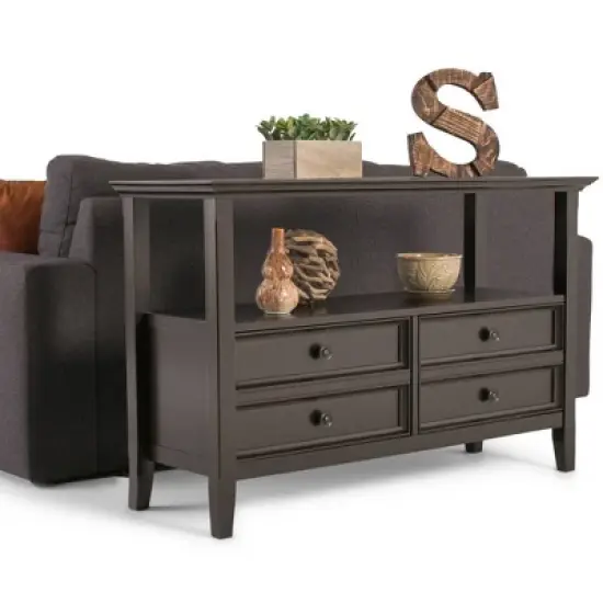 48" Normandy Medium Storage Cabinet Hickory - WyndenHall image {1}
