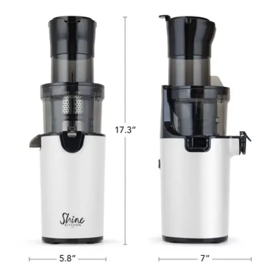 Tribest Shine Kitchen Co. Easy Cold Press Juicer with XL Feed Chute image {7}