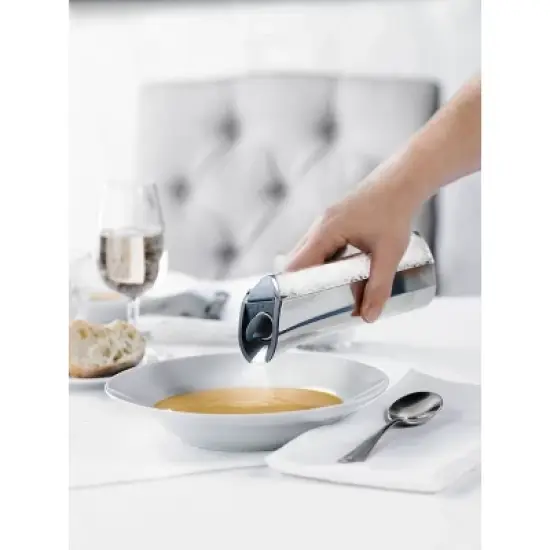 Trudeau 8" Graviti Plus Salt Mill Chrome Finish image {5}