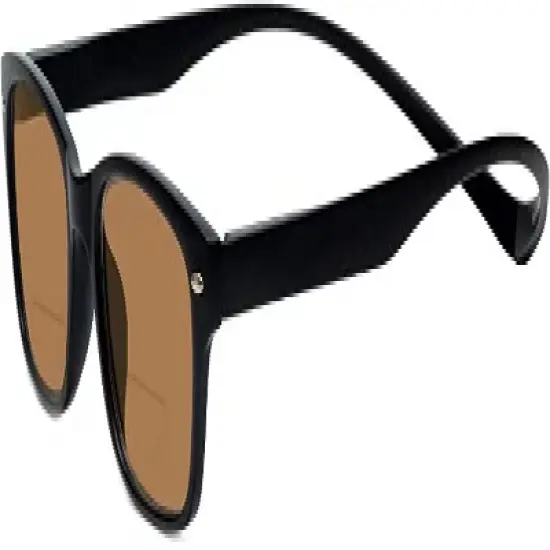 Magz Greenwich Magnetic Front Connecting Polarized Sun OR Bi-Focal Sunglasses in Rainbow Stripe Multi-Color Black image {7}