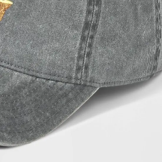 Smokey The Bear Baseball Hat - Black Wash image {2}