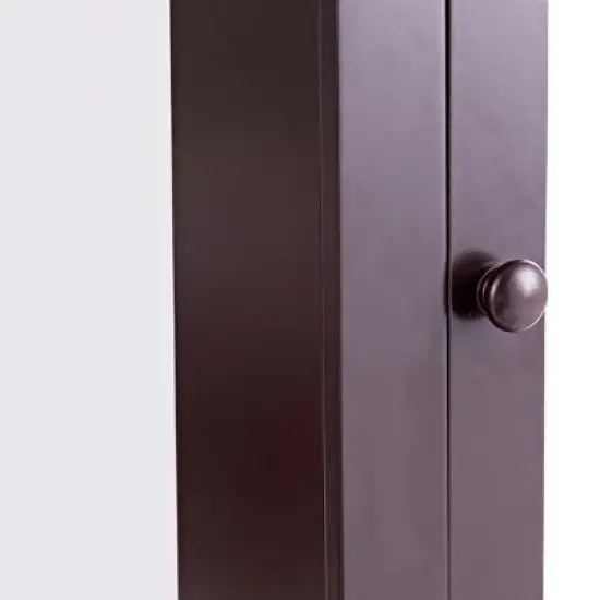 Tangkula Bathroom Wall Mounted Cupboard Mirrored Storage Cabinet Adjustable Shelf image {7}