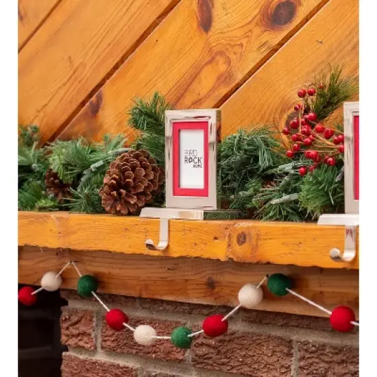 BIRDROCK HOME 4 Pack Photo Frame Stocking Holders image {6}