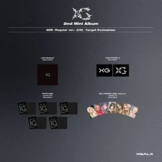 XG - AWE (Regular Ver.) (Target Exclusive, CD) image {1}