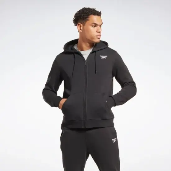 Reebok Identity Fleece Full-Zip Hoodie Mens image {6}