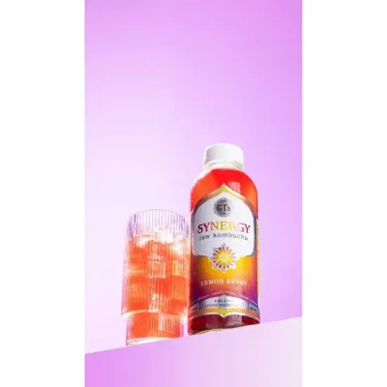 Synergy The Real Kombucha, Lemonberry &ndash; 16 fl oz image {2}