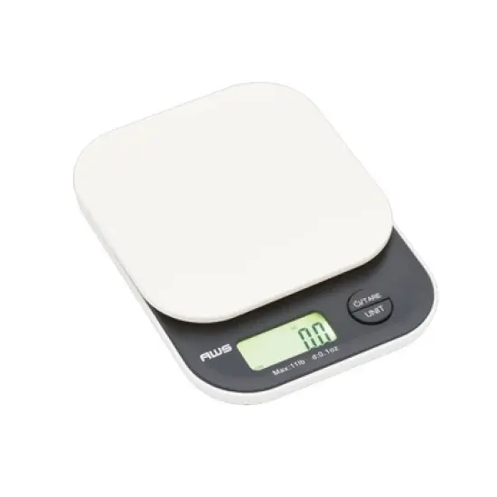 American Weigh Scales Vanilla Series Kitchen Scale High Precision Large Backlit LCD Display 11LB Capacity image {5}