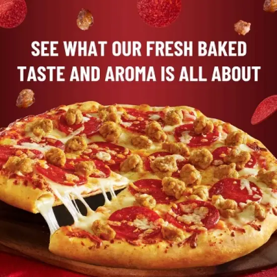 DiGiorno Thin & Crispy Stuffed Crust Pepperoni & Sausage Frozen Pizza - 21.4oz image {3}