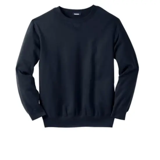 KingSize Men's Big & Tall Fleece Crewneck Sweatshirt image {9}