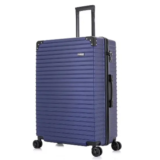 DUKAP Tour Lightweight Hardside Large Checked Spinner Suitcase image {10}