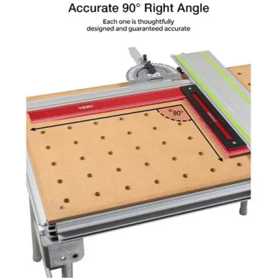 GOTGELIF 600mm Carpenter Square Framing Right Angle Ruler for Woodworking image {3}