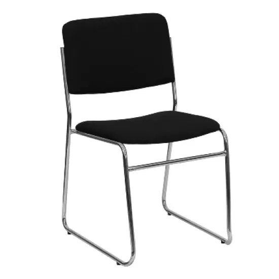 Flash Furniture HERCULES Series 500 lb. Capacity High Density Stacking Chair with Sled Base image {10}