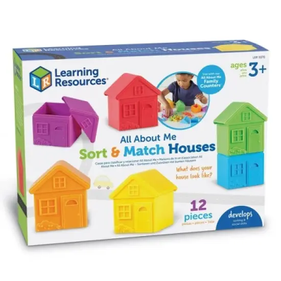 Learning Resources All About Me Sort & Match Houses image {2}