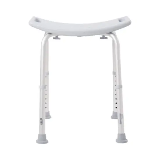 McKesson Bath Bench Aluminum Shower Seat, 300 lbs Capacity, 1 Count image {2}