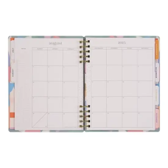 The Happy Planner 7"x9.25" 2025-2026 Mod Mosaics Classic 12 Months Dated Planner image {3}