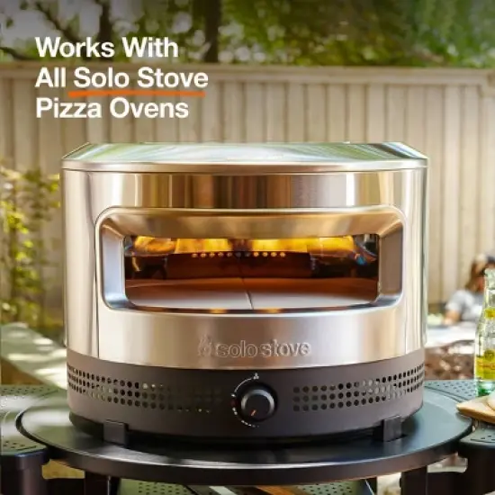 Solo Stove Pi Rocker Blade Grill Pizza Set Stainless Steel Finish image {5}