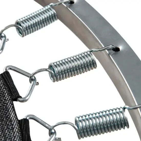 Whisen 36 in. Outdoor Metal Light-Weight Trampoline with Handle image {3}