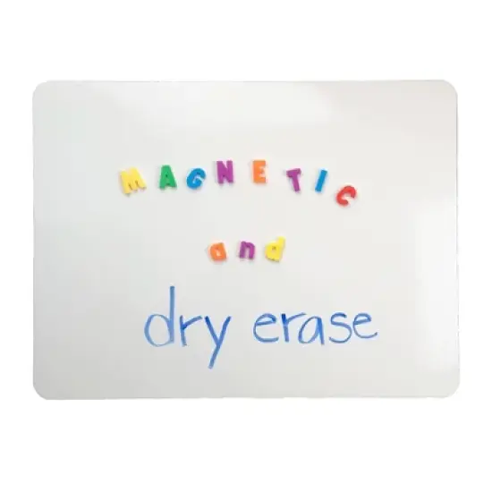 3pk 9" x 12" Magnetic Dry Erase Boards 2-Sided Blank - Flipside image {3}