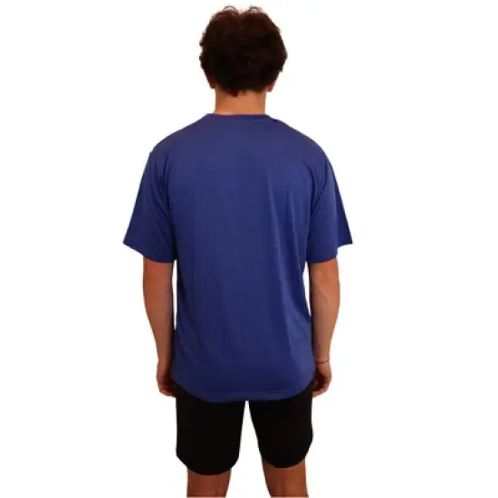 Reebok Mens Endurance Basic T-Shirt, Blue, Large image {2}