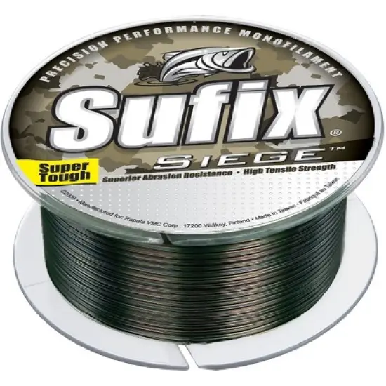 Sufix Siege 330 Yard Monofilament Fishing Line - 14 lb. - Camo image {1}