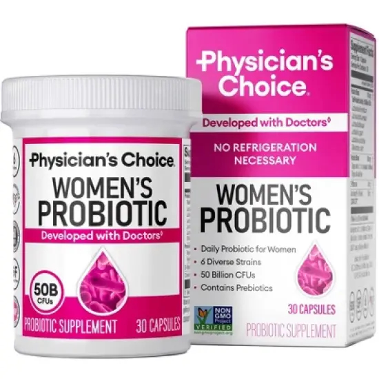 Physician's Choice 50 Billion CFU Women's Probiotic Capsules image {8}