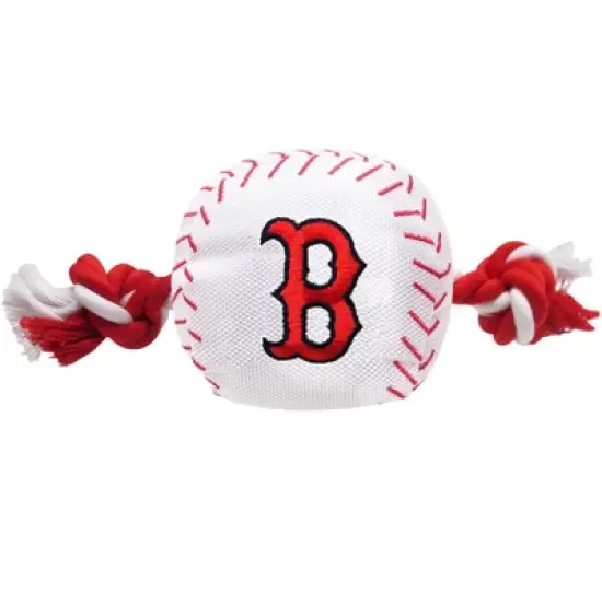 MLB Pets First Nylon Baseball Rope Dog Toy image {3}