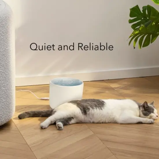 HOM Pet Water Fountain - 2L Automatic Cat Water Fountain, Dog Water Dispenser with Filtration System, for Cats and Dogs image {4}