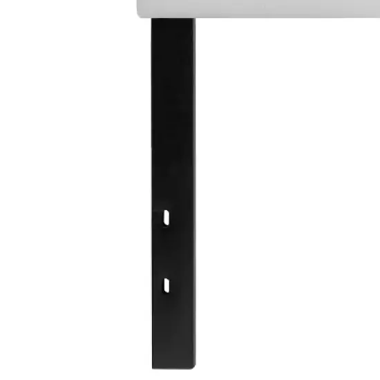 Emma and Oliver Button Tufted Upholstered Queen Size Headboard in White Vinyl image {5}