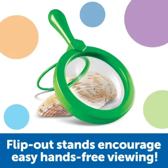 Learning Resources Primary Science Jumbo Magnifiers Set image {2}