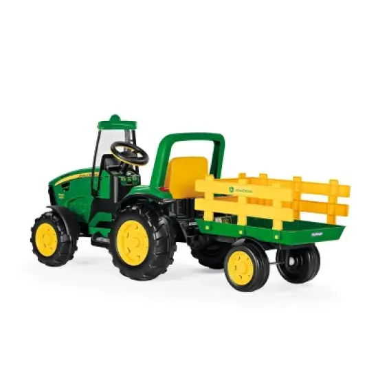 Peg Perego John Deere 12V Heavy Duty Tractor Powered Ride-On image {5}