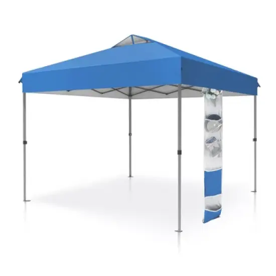 Captiva Designs 10&rsquo;x10&rsquo; Instant Pop Up Canopy Tent &ndash; One-Push Setup with Vented Roof, Includes Storage Bag and Accessories image {16}