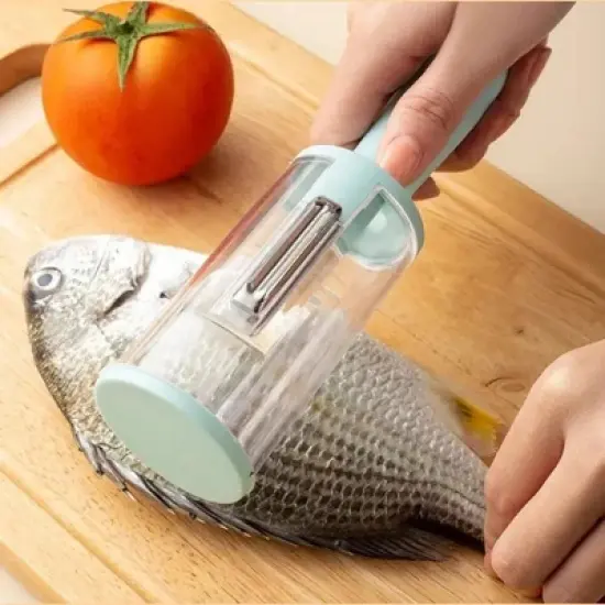 Kitcheniva All-in-One Fruit, Vegetables & Fish Scales Peeler image {1}