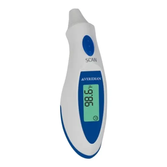 Veridian Tympanic Ear Thermometer Digital Display 09-340 1 Each image {2}