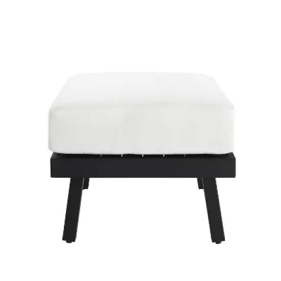 Linon Lark Aluminum Ottoman 
 image {2}