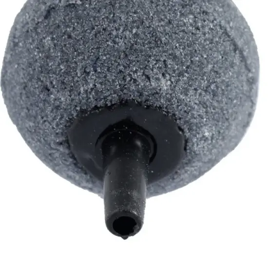 Unique Bargains Round Ball Shape Air Stone Gray for Aquarium Fish Tank 1.2" Dia 3 Pcs image {1}