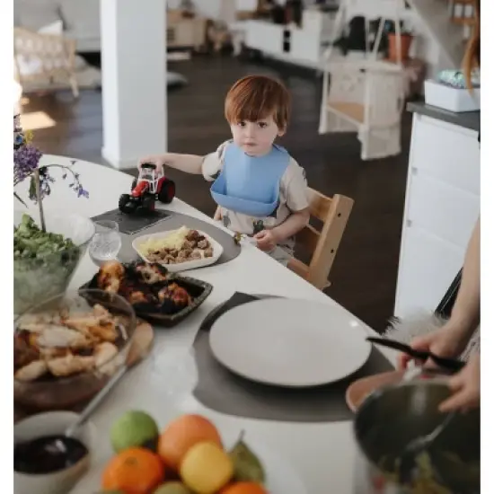 Mushie Square Dinner Plate image {4}