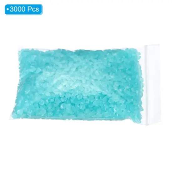 Unique Bargains Fish Tank Decoration Glowing Pebbles 3-5mm 3000 Pcs image {2}