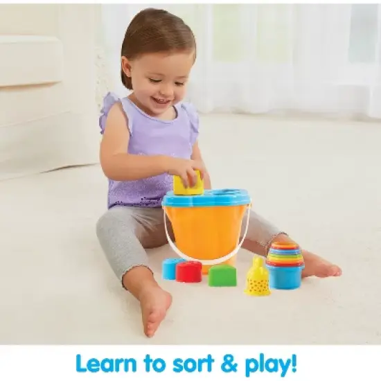 Kidoozie Stack 'n Sort - Developmental Toy for Children Ages 12 months and older image {8}