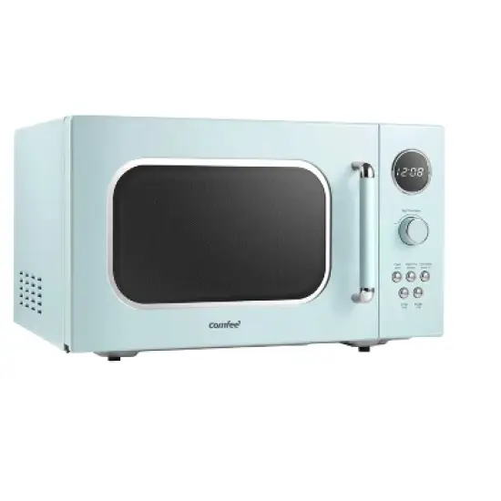 Comfee Retro 0.9-cu ft 900-Watt Countertop Microwave image {2}