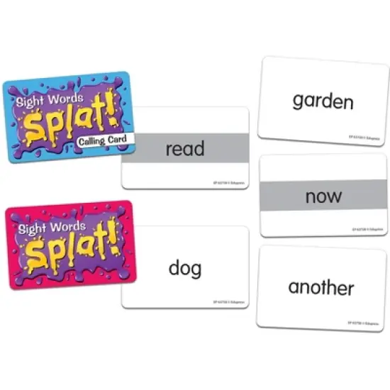 Edupress Sight Words Splat Game, Grades 1-2 image {2}