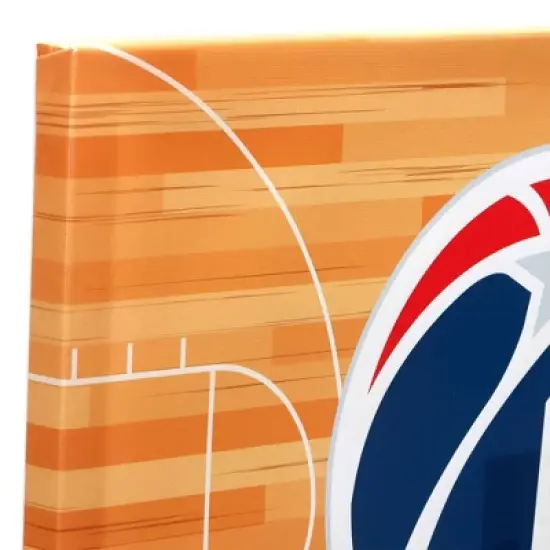 NBA Washington Wizards Court Canvas Wall Sign image {3}