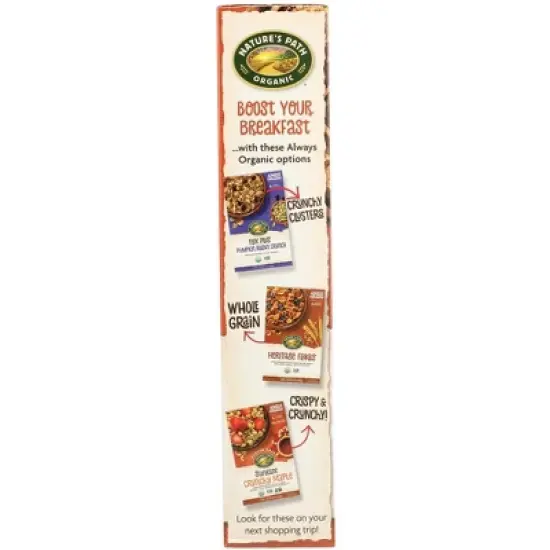 Nature's Path Organic Flax Plus Maple Pecan Crunch Cereal - Case of 12/11.5 oz image {3}