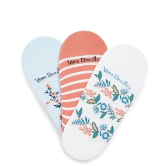 Vera Bradley Women's Low-Cut Liners 3 Pk image {3}