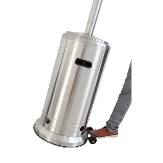 46,000 BTU Standing Propane Patio Heater with Safety Shut-Off and Wide Heat Coverage image {5}