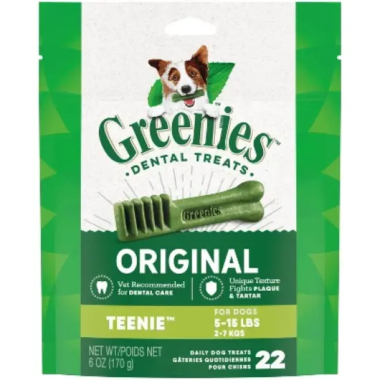 Greenies Teenie Original Chicken Dental Dog Treats image {8}