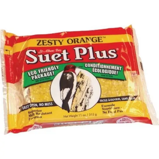 Suet Plus 11 Oz. Zesty Orange Suet image {1}