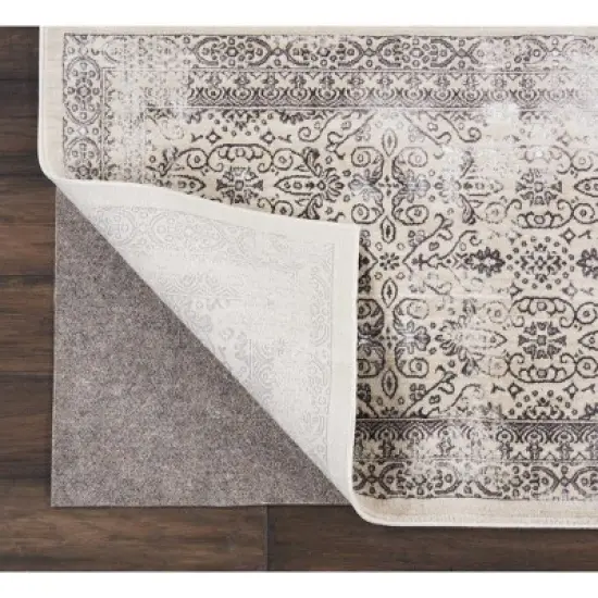 Nourison Rug-Loc Dual Sided Grey Rug Pad image {2}