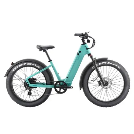 Velotric Adult Nomad 1 Plus 26" Step-Through Fat Tire Electric Cruiser Bike image {8}