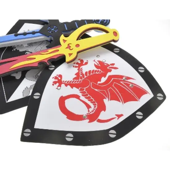 AZ  Import Foam Swords And Shields 2 Pack (Ninja Warrior) image {10}
